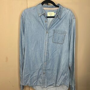 The Normal Brand - Size Large - Denim shirt